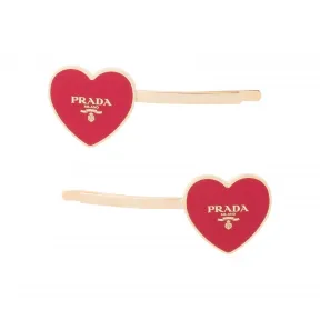 普拉达/Prada 爱心造型发夹 1JF052 2DFT F068Z