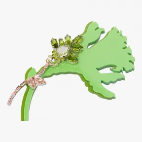 普拉达/Prada 蕨绿色+橄榄绿  胸针 1JS011 2EY0 F0MT5