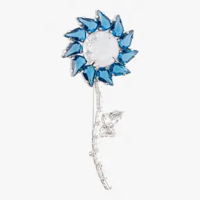 普拉达/Prada 水晶色+宝石蓝  胸针 1JS013 2A3V F0HT6