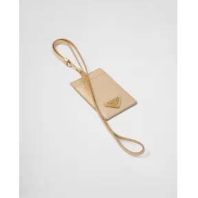 普拉达/Prada Saffiano 皮革证章夹 1MC007-2CLD-F0522