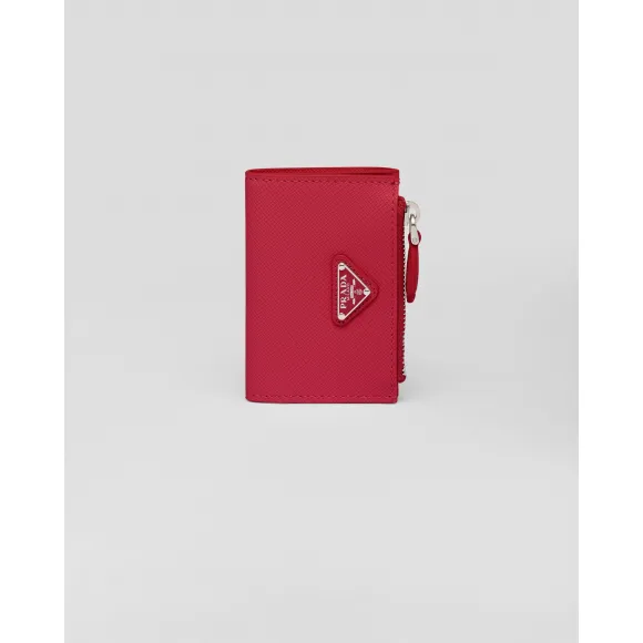 普拉达/Prada Saffiano 皮革卡夹 1MC085-QHH-F068Z