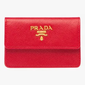 普拉达/Prada 红色  名片夹 1MC881 QWA F068Z