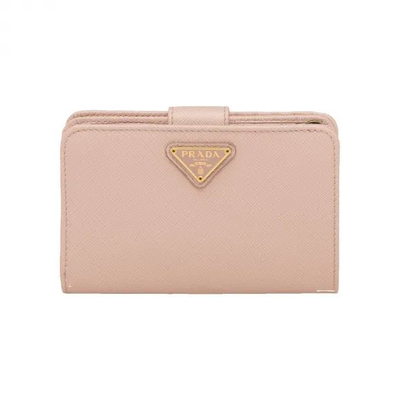 普拉达/Prada Saffiano 皮革钱夹 1ML225-QHH-F0236