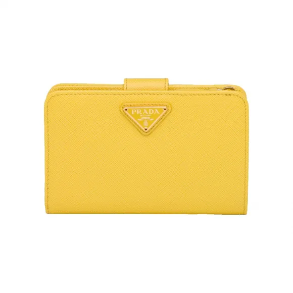 普拉达/Prada Saffiano 皮革钱夹 1ML225-QHH-F0377