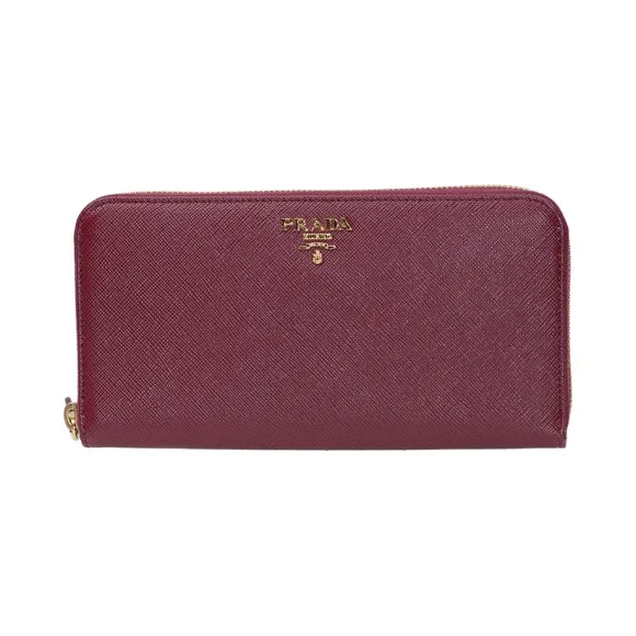普拉达/Prada  红色 牛皮 钱包 1ML506-QWA-F0383