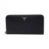 普拉达/Prada  黑色 牛皮 钱包 1ML506-QWA-F0632