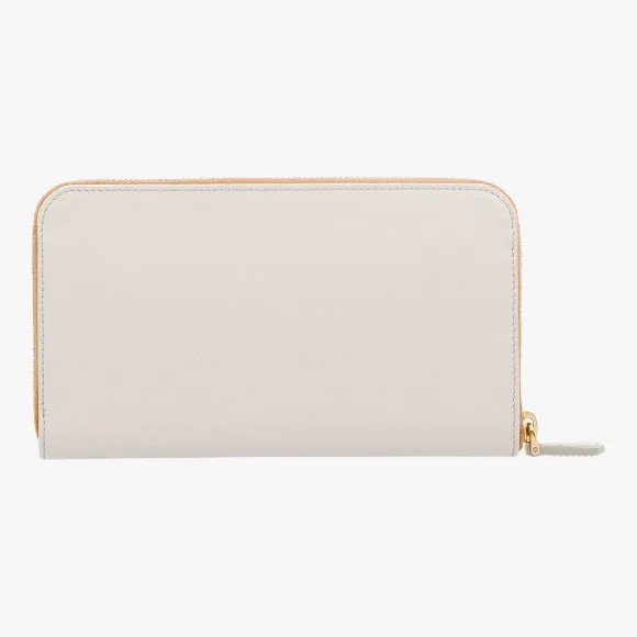 普拉达/Prada 粉雾白  钱夹 1ML506 QWA F0K74