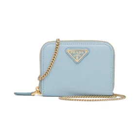 普拉达/Prada Saffiano 皮革卡片夹 1MR020-QHH-F0012