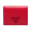 普拉达/Prada 小号 Saffiano 皮革钱夹 1MV204-2EBW-F068Z