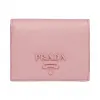 普拉达/Prada 小号 Saffiano 皮革钱夹 1MV204-2EBW-F0924