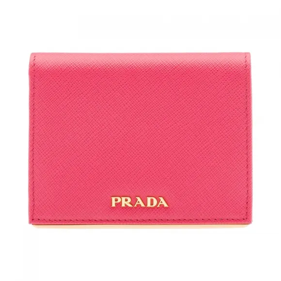 普拉达/Prada 牡丹粉  钱夹 1MV204 QME F0505