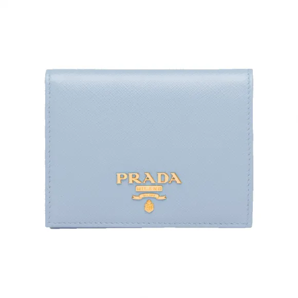 普拉达/Prada 小号Saffiano 皮革钱夹 1MV204-QWA-F0076