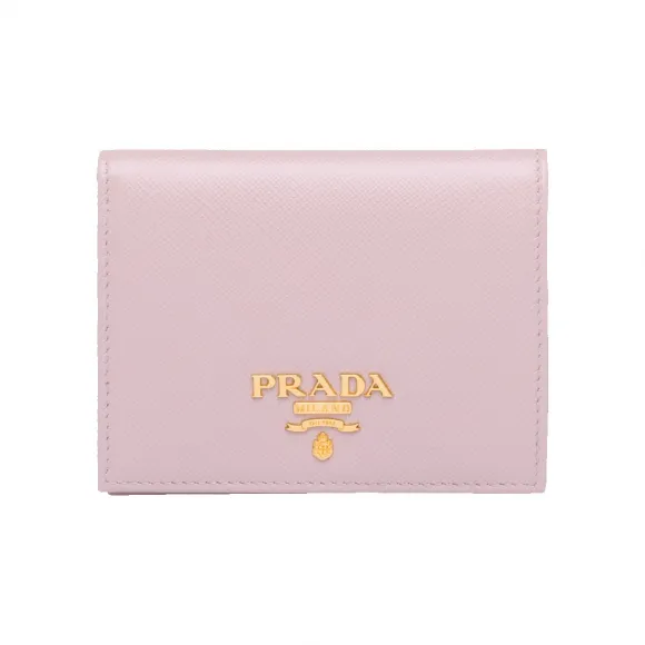 普拉达/Prada 小号Saffiano 皮革钱夹 1MV204-QWA-F0E18