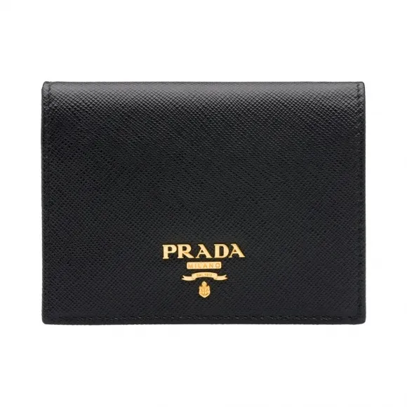 普拉达/Prada 黑色/木槿色  钱夹 1MV204 ZLP F061H