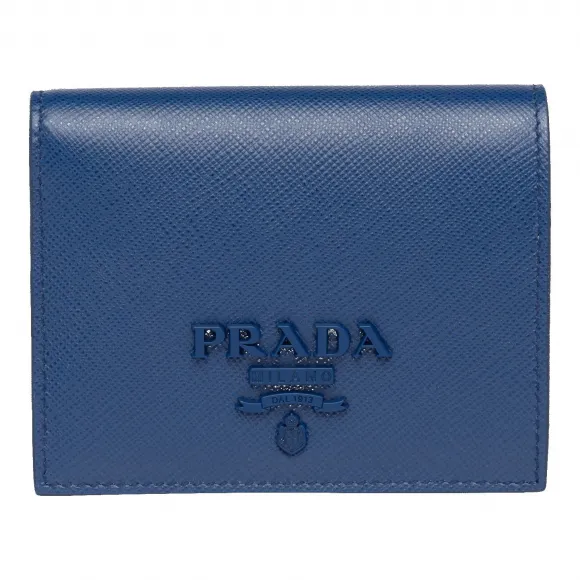 普拉达/Prada 深紫蓝色  钱夹 1MV204 2EBW F0016