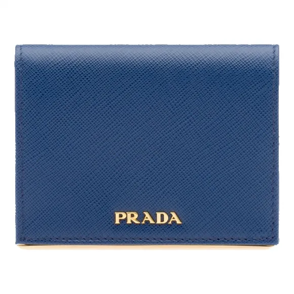 普拉达/Prada 深紫蓝色  钱夹 1MV204 QME F0016