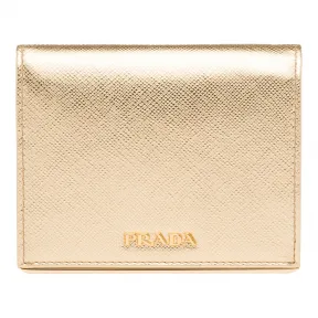 普拉达/Prada 铂金色 女士 钱夹 1MV204 QME F0522
