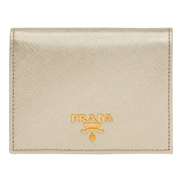 普拉达/Prada 黄铁矿色 女士 钱夹 1MV204 QWA F0846