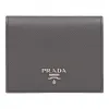 普拉达/Prada 大理石灰色  钱夹 1MV204 QWA F0K44