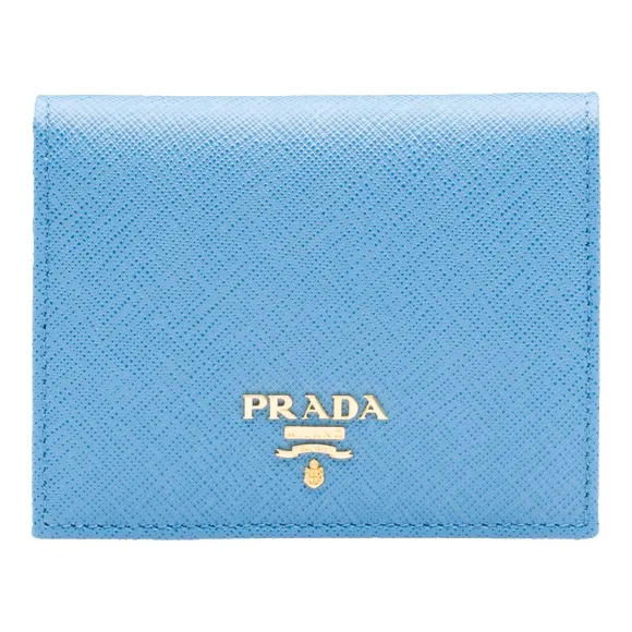 普拉达/Prada 海蓝色 女士 钱夹 1MV204 QWA F0P9S