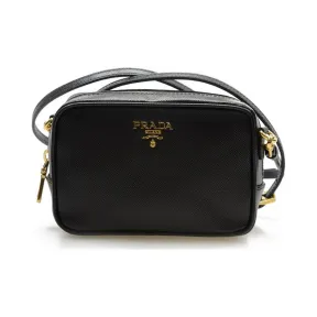 普拉达/Prada  黑色 牛皮 斜跨包 1N1674-053-F0002