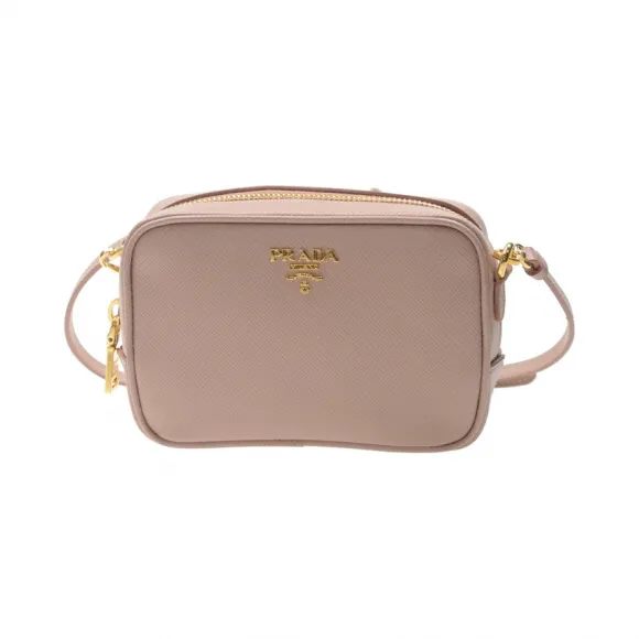 普拉达/Prada  粉红色 牛皮 斜挎包 1N1674-053-F0770