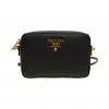 普拉达/Prada  黑色 牛皮 斜跨包 1NF006-053-F0002