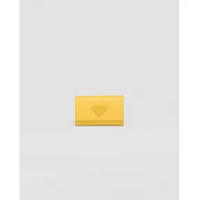 普拉达/Prada Saffiano 皮革钥匙包 1PG004-QHH-F0377