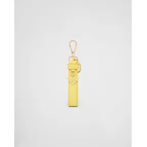 普拉达/Prada Saffiano皮革钥匙扣 1PP142-053-F0322