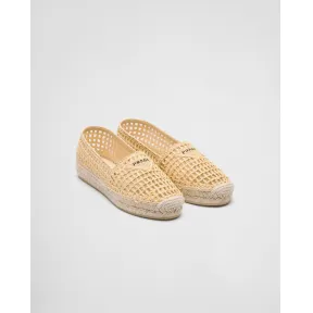 普拉达/Prada 酒椰纤维平底鞋 1S055N-3LLQ-F0018