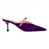 普拉达/Prada 紫罗兰色  穆勒鞋 1S625L QRG F0030