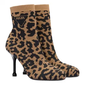 普拉达/Prada 驼棕色  短靴 1T623L 3KZD F0040