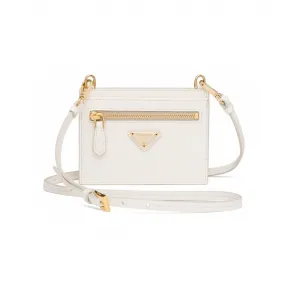 普拉达/Prada 配肩带卡片夹 1TL406-QHH-F0009