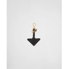 普拉达/Prada Saffiano 皮革AirTag 收纳包 1ZB002-053-F0002