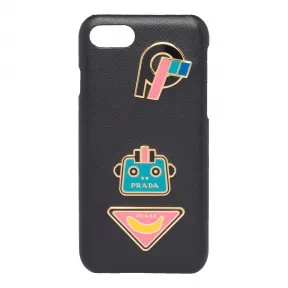 普拉达/Prada 黑色/红色  手机壳 1ZH035 2CBV F0LJ4
