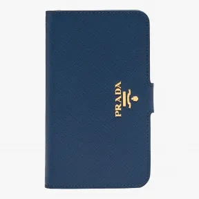 普拉达/Prada 矢车菊蓝  手机壳 1ZH043 QWA F0016