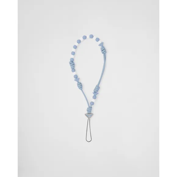 普拉达/Prada 装饰元素软羊革手机绳 1ZT051-038-F0076