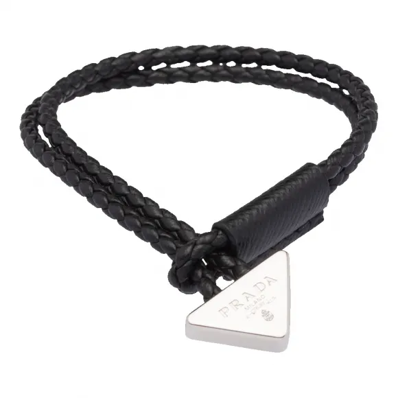 普拉达/Prada 编织皮革手镯 2IB264-038-F0002