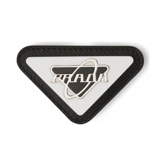 普拉达/Prada Saffiano 皮革饰边徽章 2IS059-2DFI-F0964