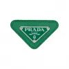 普拉达/Prada Saffiano 皮革饰边三角形徽章 2IS061-QHH-F0458