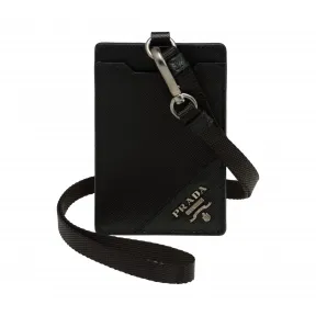 普拉达/Prada 黑色  证章夹 2MC016 QME F0002