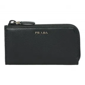 普拉达/Prada 黑色+波罗的海蓝  钥匙包 2MC036 C5S F0G52