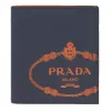 普拉达/Prada 波罗的海蓝/木瓜色  钱夹 2MO004 2MB8 F0L57