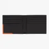 普拉达/Prada 黑色+木瓜色  钱夹 2MO513 QME F0U37