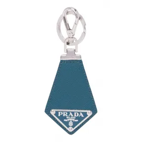 普拉达/Prada 深青色/星际蓝  钥匙扣 2PP041 053 F0491