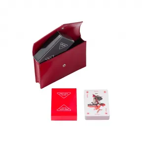 普拉达/Prada 配皮套扑克牌 2SC004-0DC-F0D56
