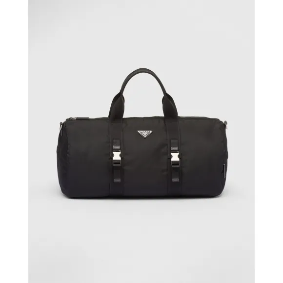 普拉达/Prada Re-Nylon 再生尼龙和Saffiano 皮革行李袋 2VC015-2DMG-F0002