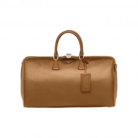 普拉达/Prada Saffiano 皮革旅行袋 2VC018-9Z2-F0401-V-OOO