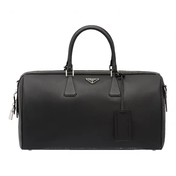 普拉达/Prada 黑色  旅行袋 2VC372 2FAD F0002