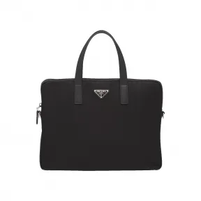普拉达/Prada 尼龙和Saffiano 皮革公文包 2VE368-064-F0002